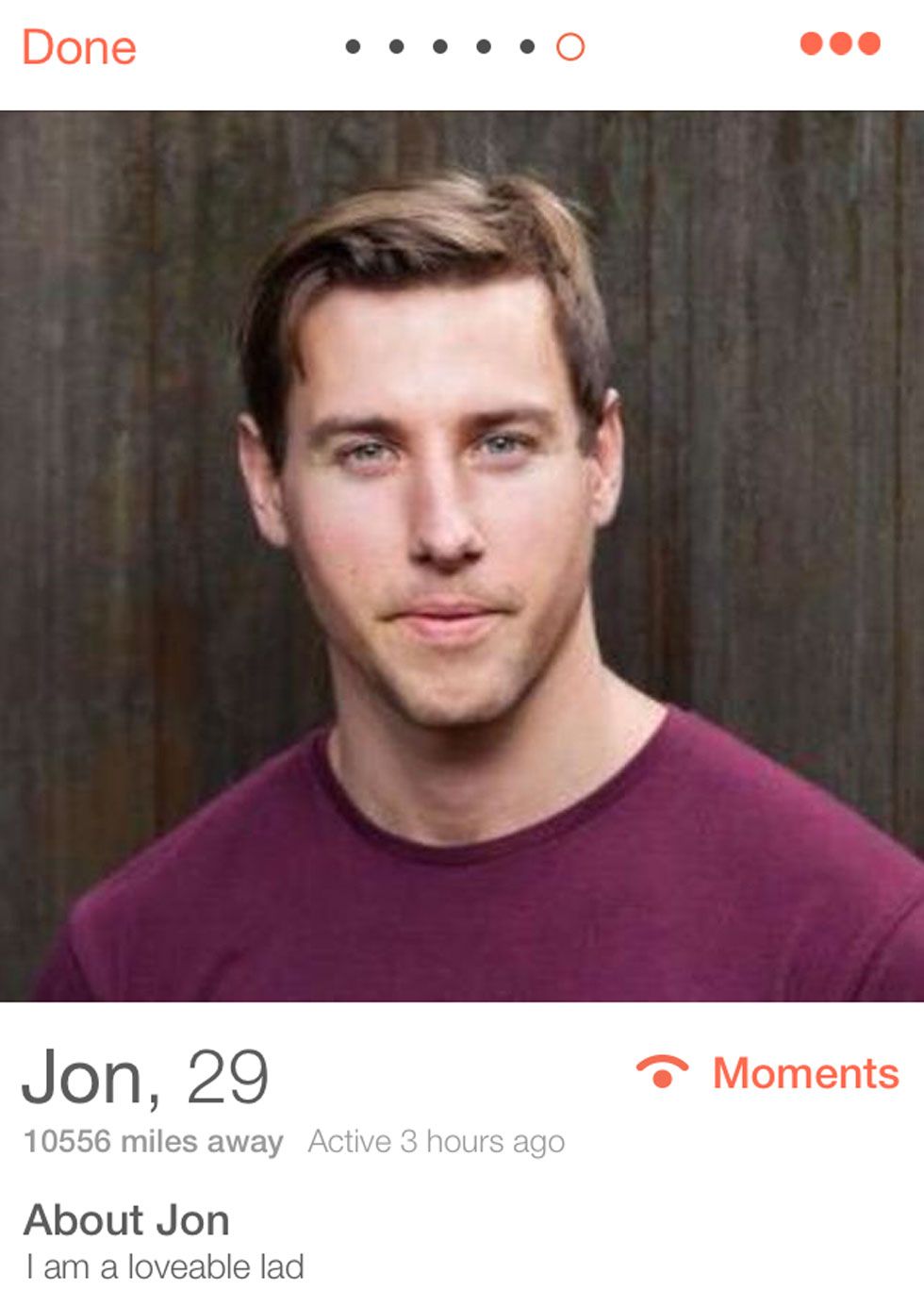 Being a male model on tinder