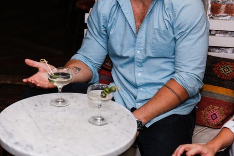 Hot Guy/Cold Drink: Dirty Martinis and Muscle Fatigue With Jai Courtney