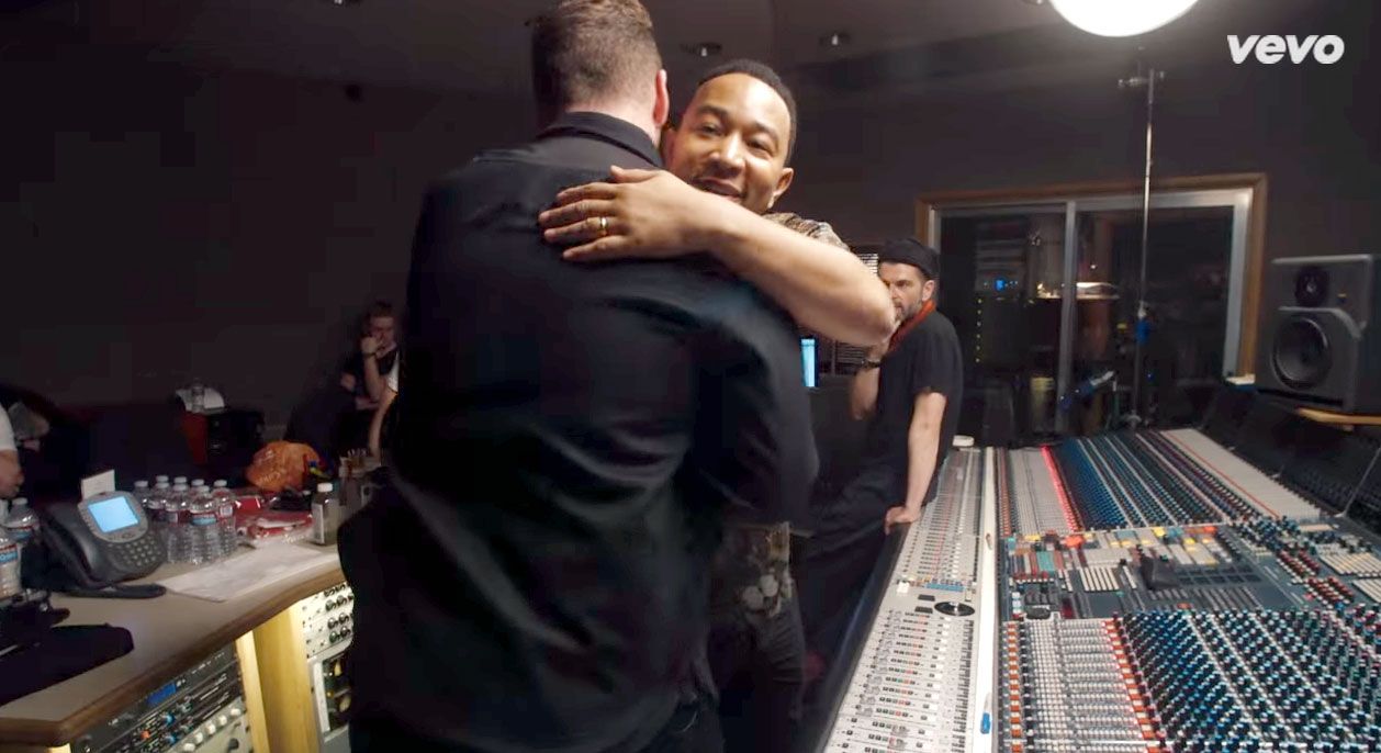 john legend and sam smith lay me down