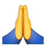 Godspeed, Praying Hands Emoji