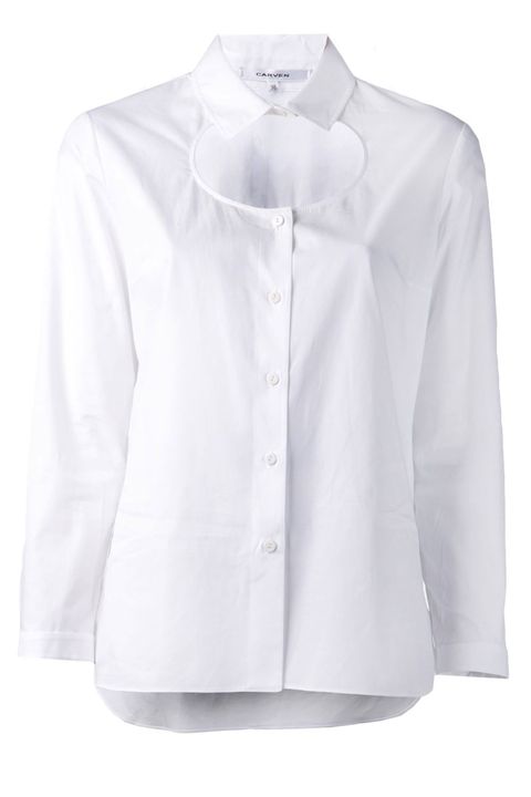 billowy white shirt