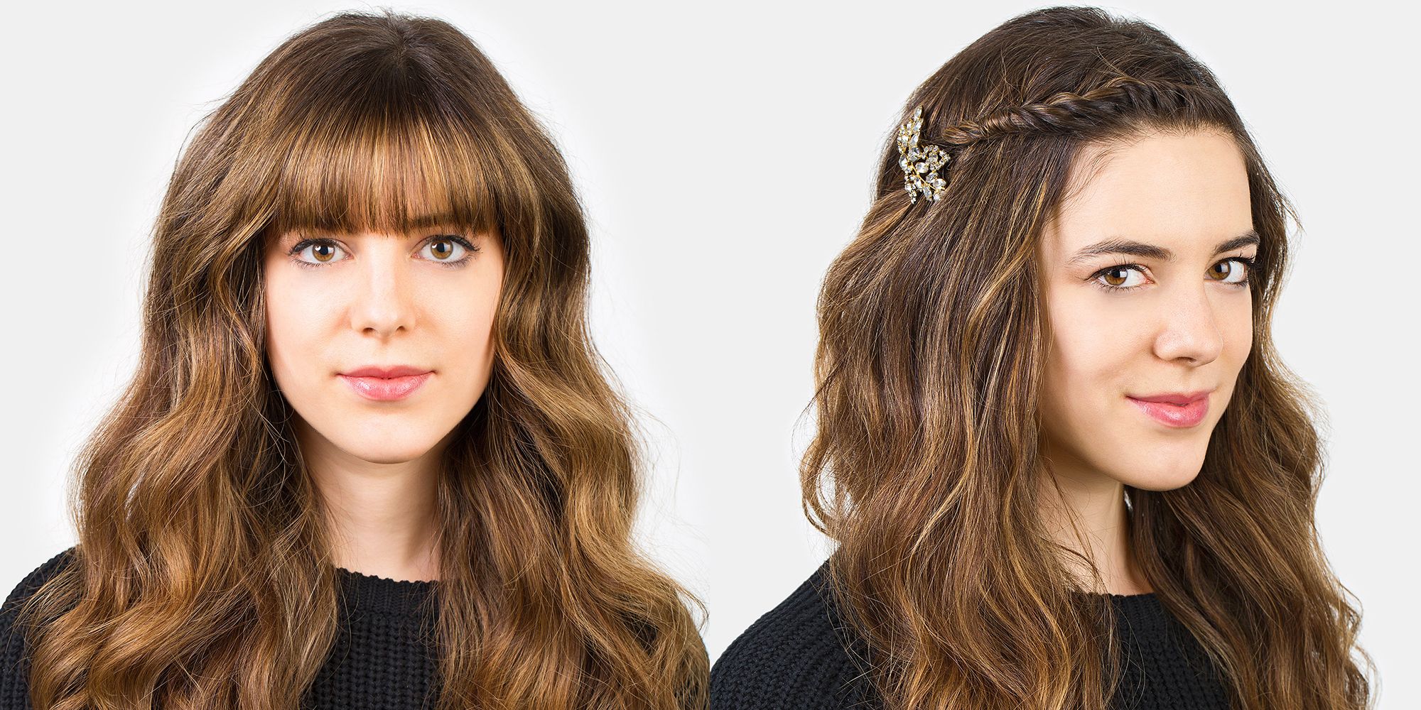 How to Style Bangs - 5 Hairstyles to Keep Your Bangs Out of Your Face
