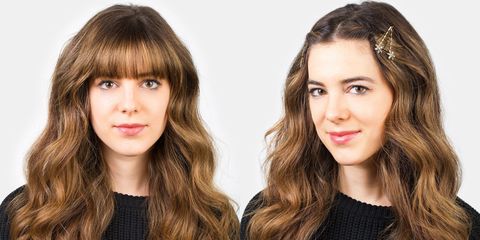 How To Style Bangs 5 Hairstyles To Keep Your Bangs Out Of Your Face