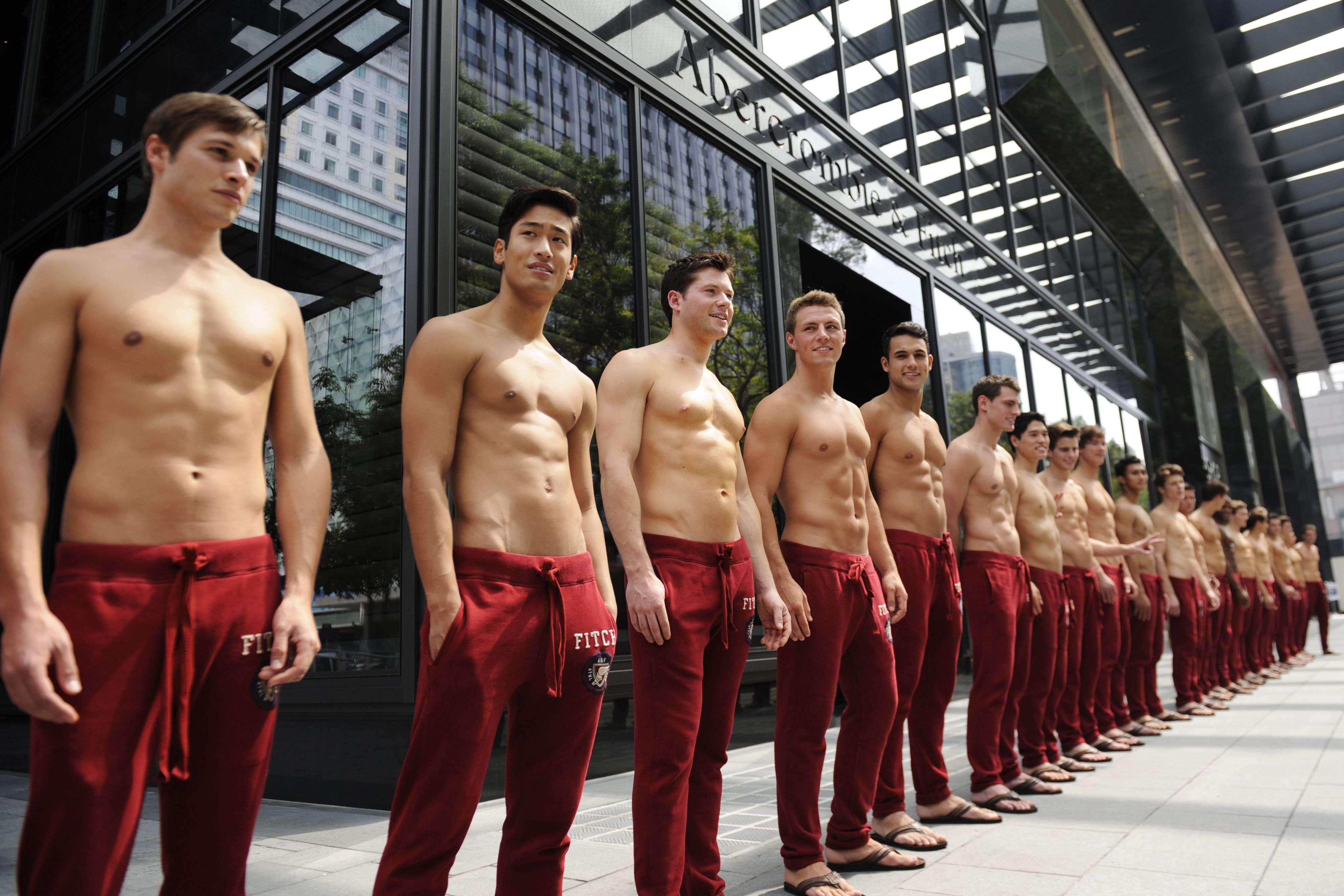an ode to the shirtless abercrombie & fitch models