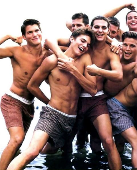 Shirtless Abercrombie \u0026 Fitch Models