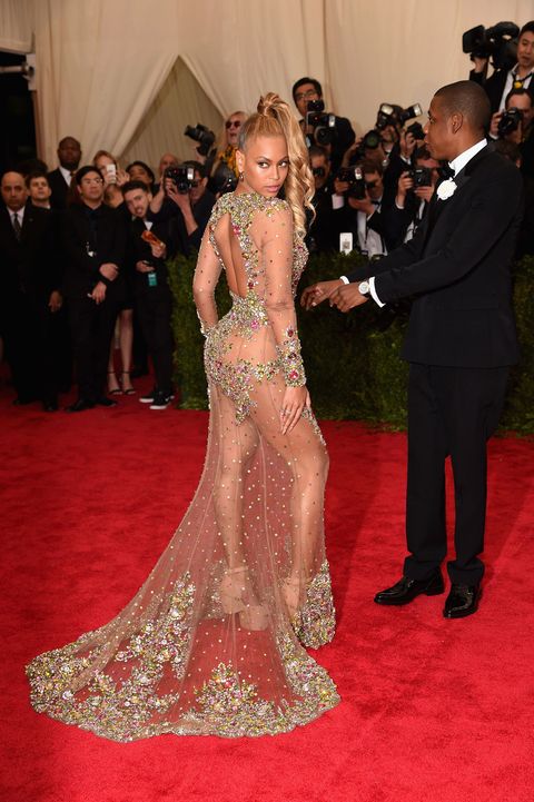 Beyonce Surprised No One by Wearing a Naked Dress to 