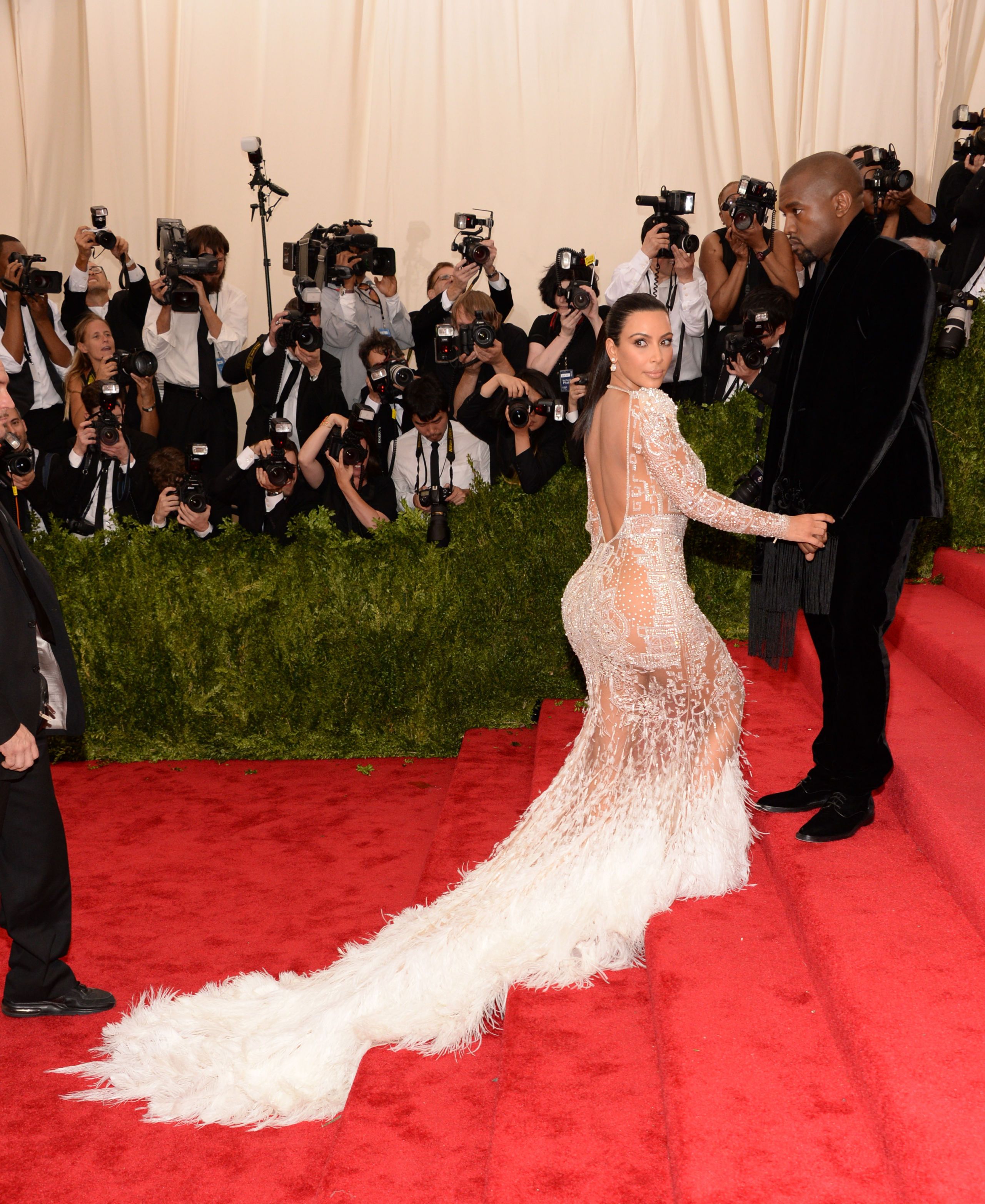 met gala white dress