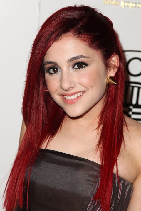 LOS ANGELES, CA - JANUARY 09:  Singer Ariana Grande attends the IPOP! Concert Series an Evening with Make-A-Wish Foundation and Starlight Children's Foundation at the Hyatt Regency Century Plaza on January 9, 2010 in Los Angeles, California.  (Photo by Angela Weiss/Getty Images) *** Local Caption *** Ariana Grande