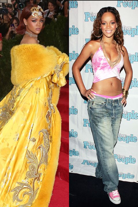 <em>Now: </em>At the Met Gala

<em>Then: </em>At the <em>Teen People</em> Listening Lounge event in 2005
