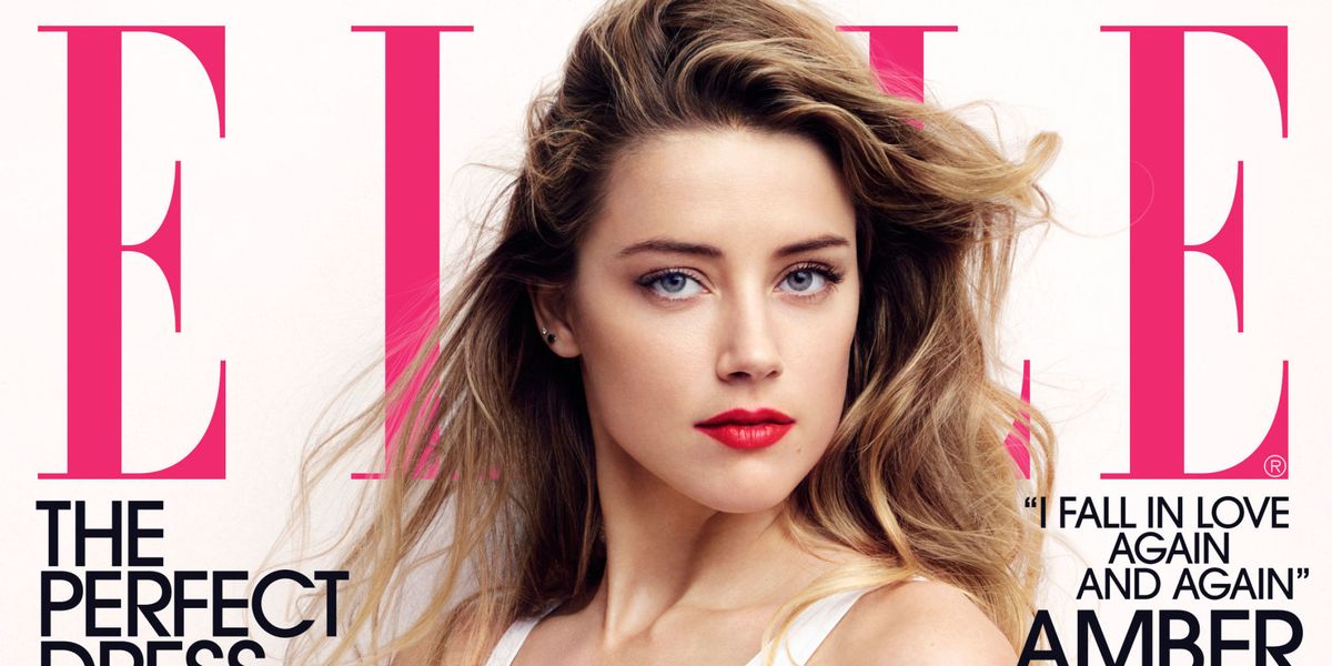 Amber Heard ELLE July 2015 Cover Story