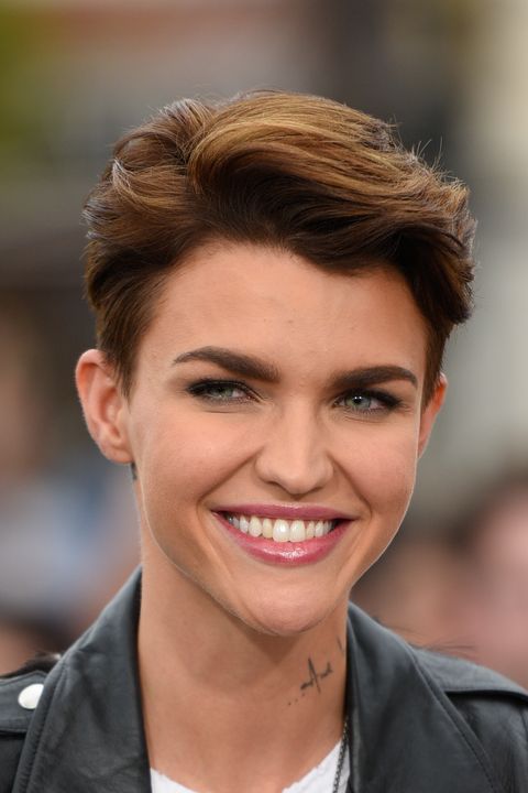 Ruby Rose Long And Short Hair Beauty And Makeup Looks Tattoos