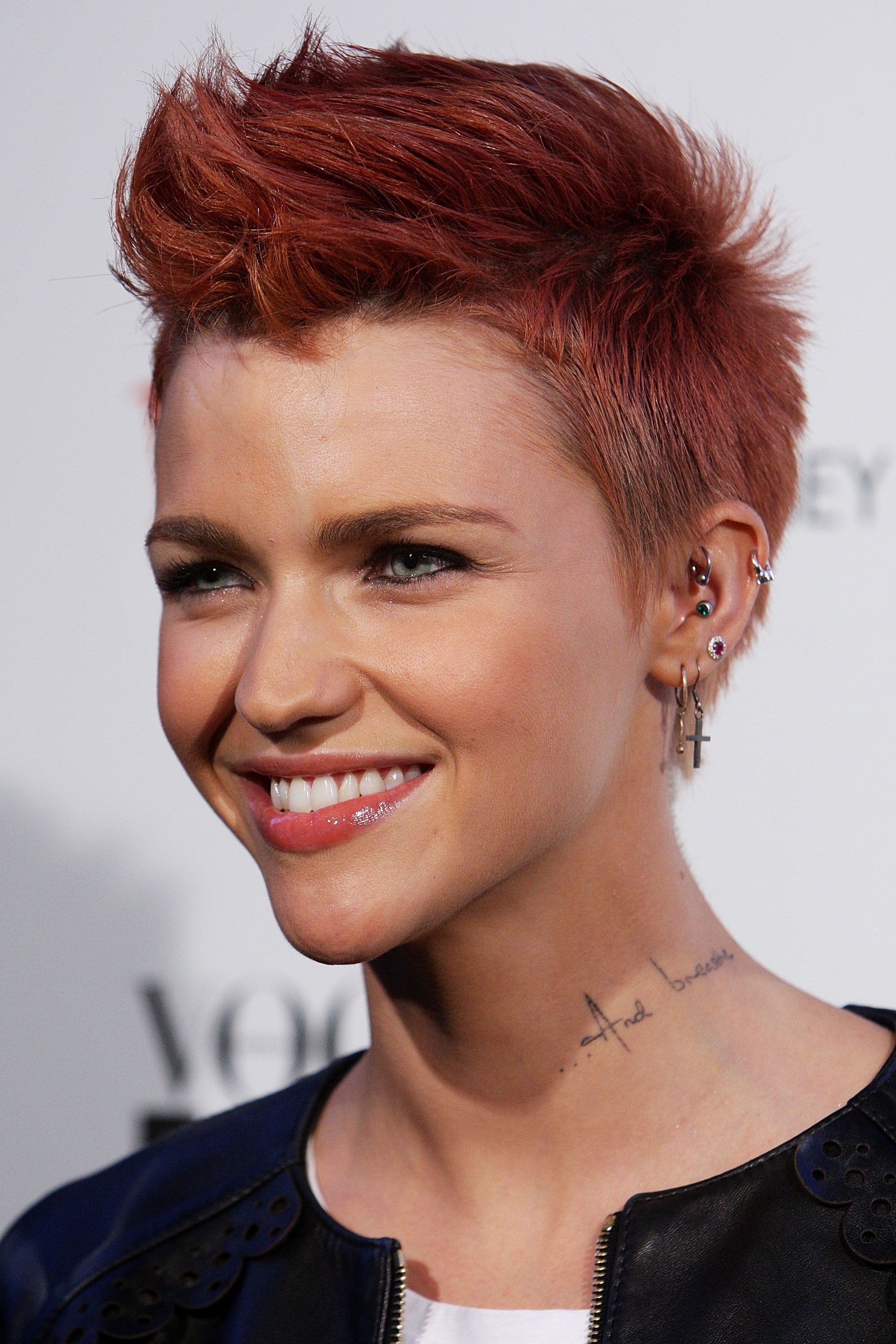 Ruby Rose Long And Short Hair Beauty And Makeup Looks