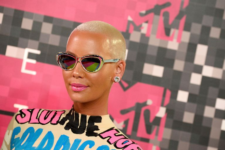 Amber Rose Makes a Bold Statement With Her VMA Look