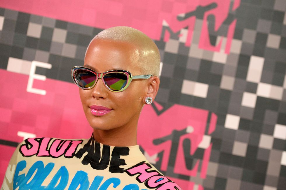 Amber Rose Makes a Bold Statement With Her VMA Look