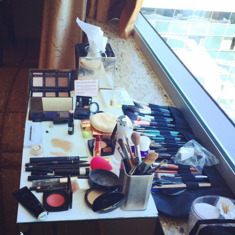 See All the Celebs Getting Ready for the Emmys