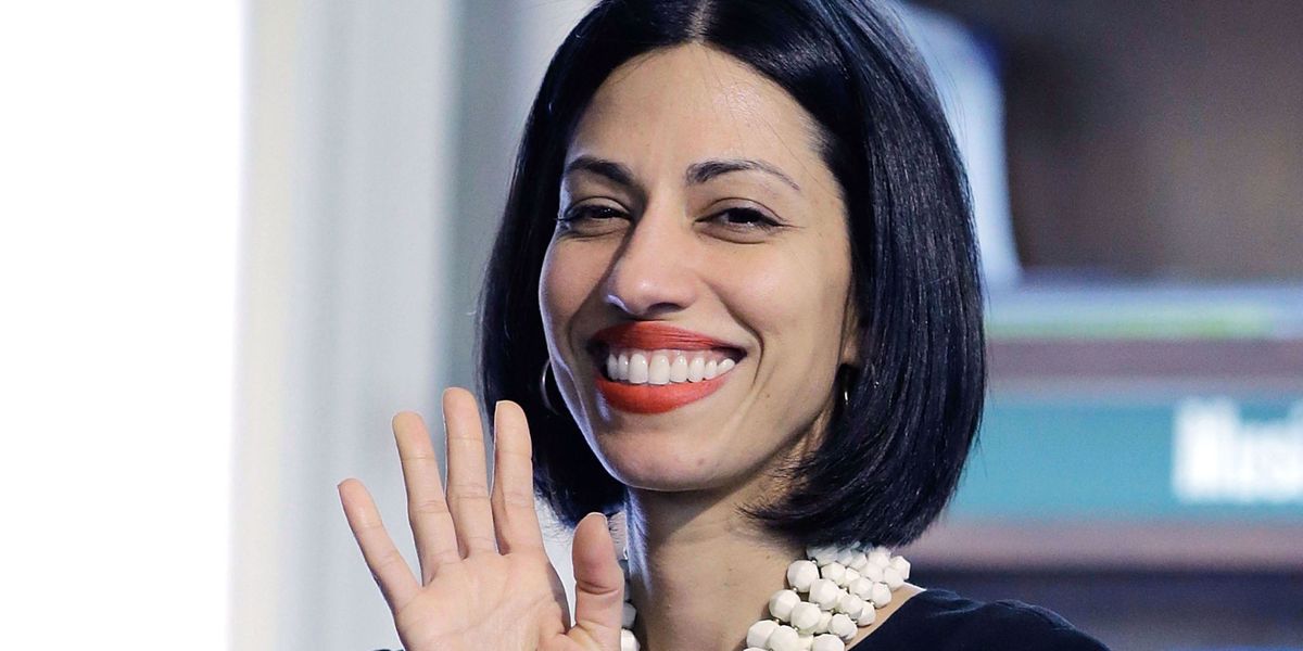 Huma Abedin Screamed When She Saw Her Wedding Dress