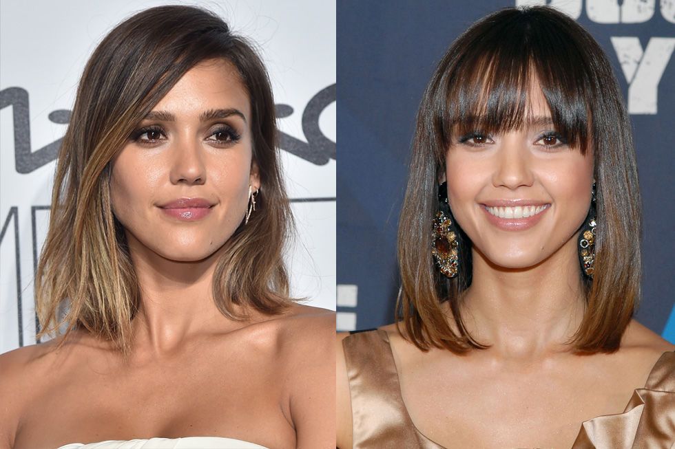 Jessica Alba Follows the Lob Trend with New Spring Haircut - My Daily  Magazine - Art, Design, DIY, Fashion and Beauty !