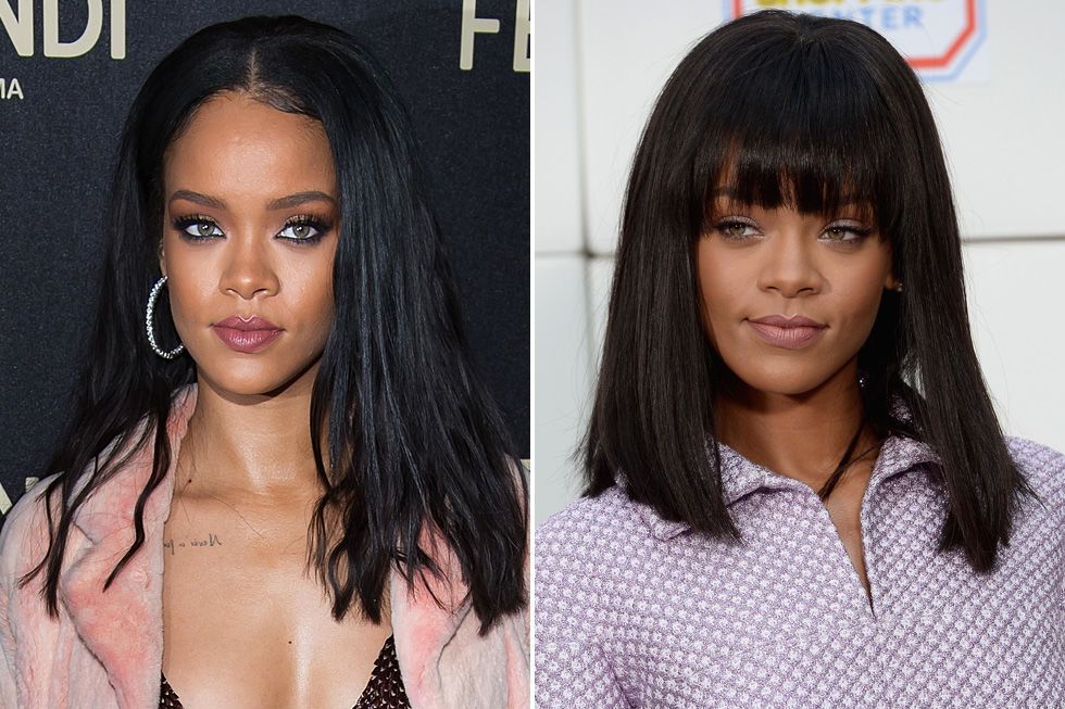 Rihanna Inspired Fringe Bob Brazilian Hair Wig - Boityshair