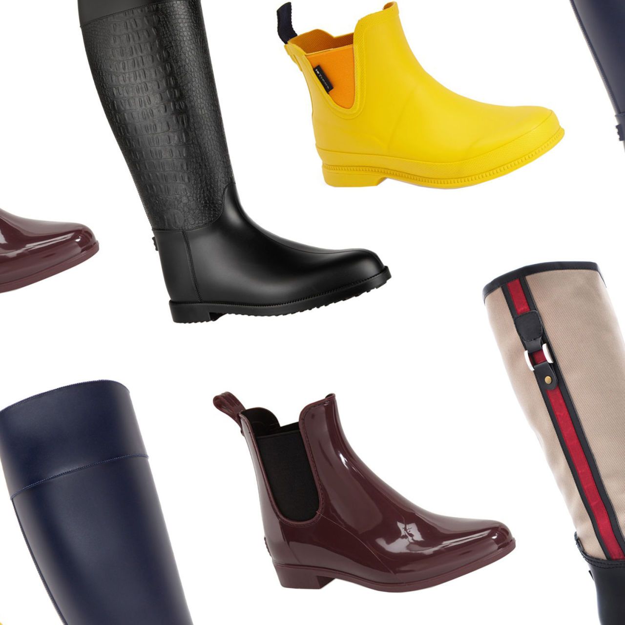 burberry moto rain boots