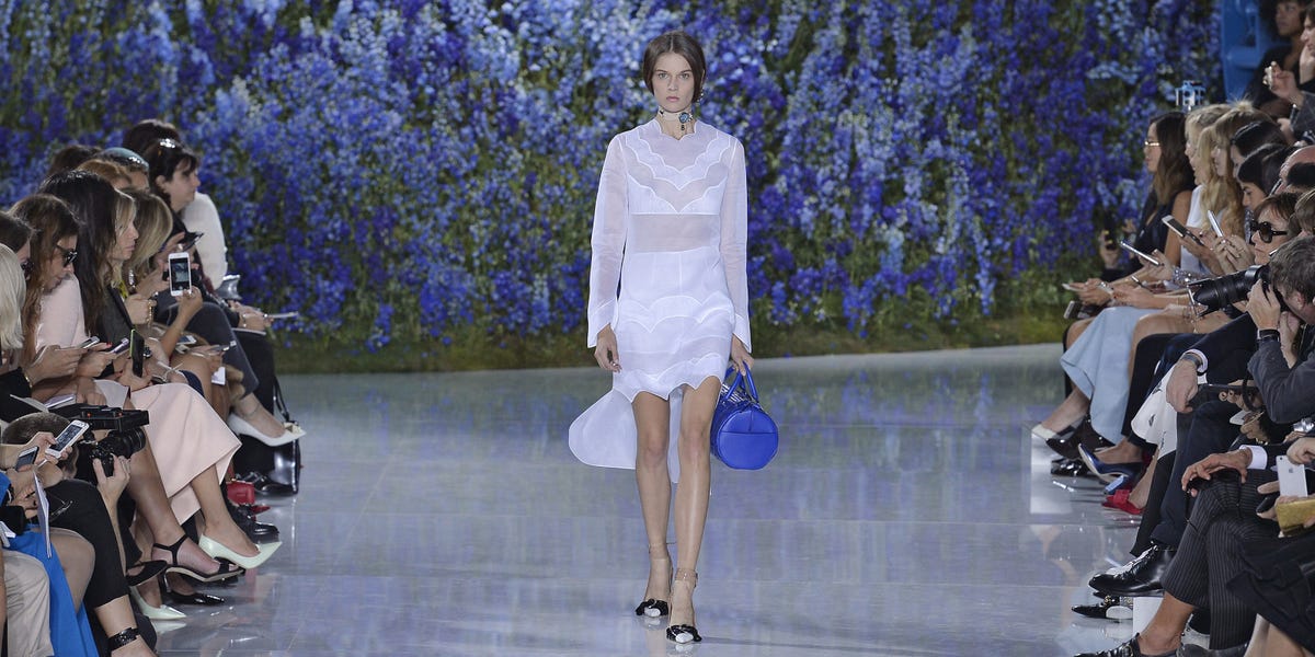 5 Moments From The Spring 2016 Dior Show That Made Us Smile