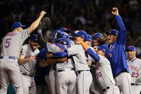 Mets defeated Cubs to take national league championship.