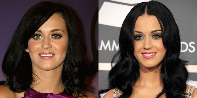 Celebrities With Middle Parts - Celebrity Hair Middle Part Photos