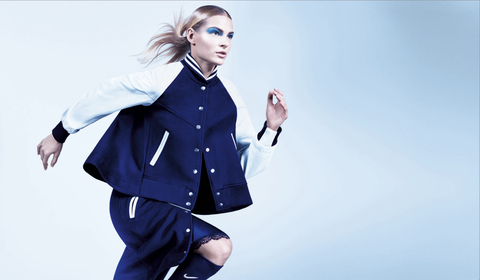 NikeLab x Sacai Campaign Images and Interview with long jumper Darya ...