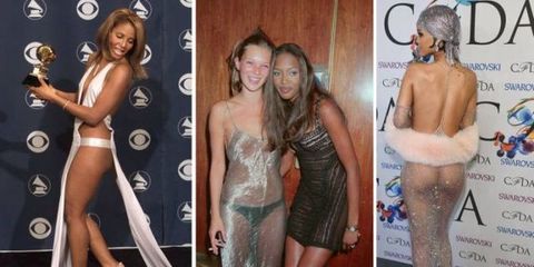 The Evolution Of The Naked Dress Celebs In Sheer See Through Clothing
