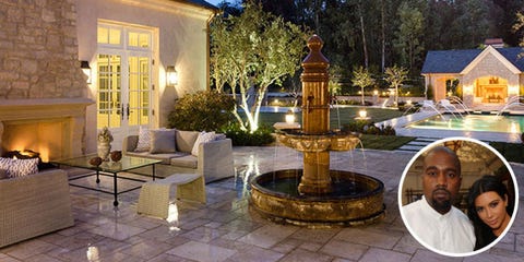 Kim Kardashian And Kanye West House Tour Kimye S Hidden Hills Mansion Image Hiddenhillsjewel Kim Kardashian
