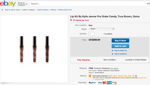Kylie Jenner Lip Kit-Kylie Jenner Lip Kit Sold Out