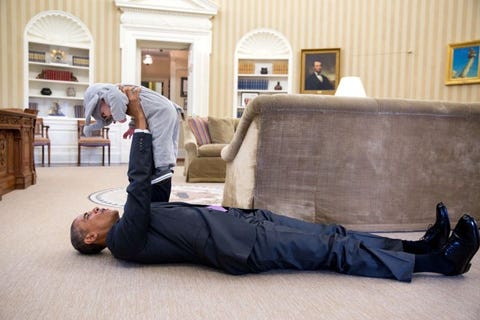Is There Anything Better Than Photos of Obama With Babies?