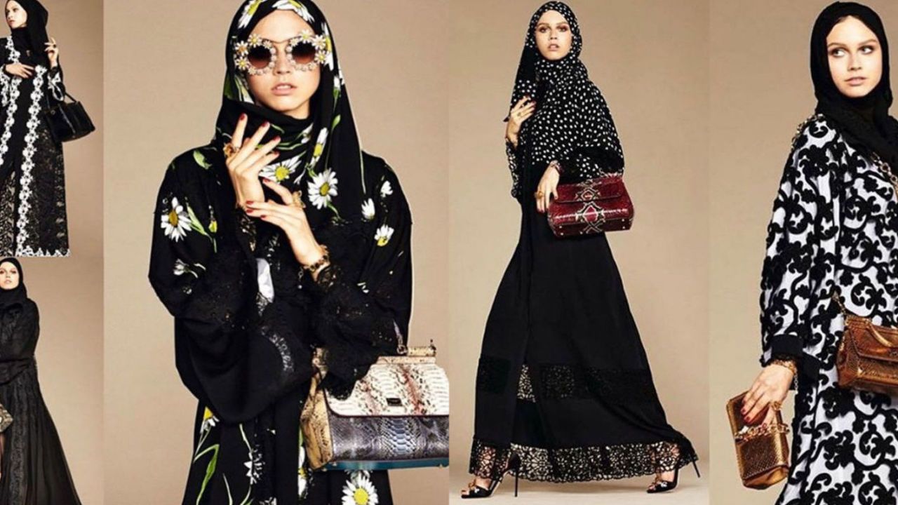 Dolce and shop gabbana abaya 2019