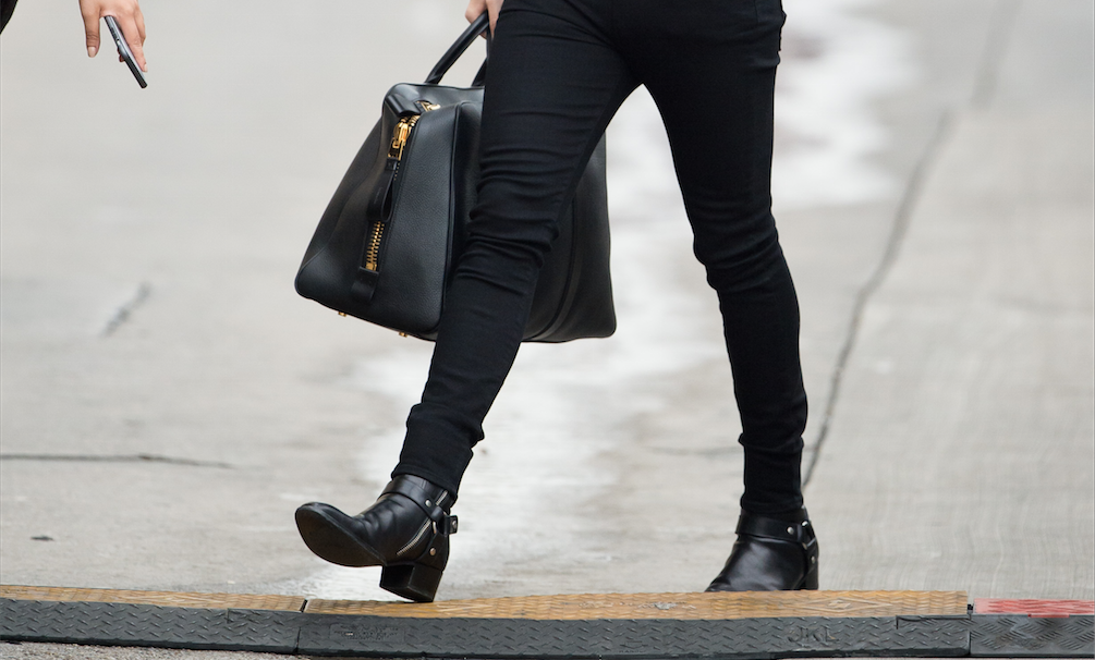 harry styles heeled boots
