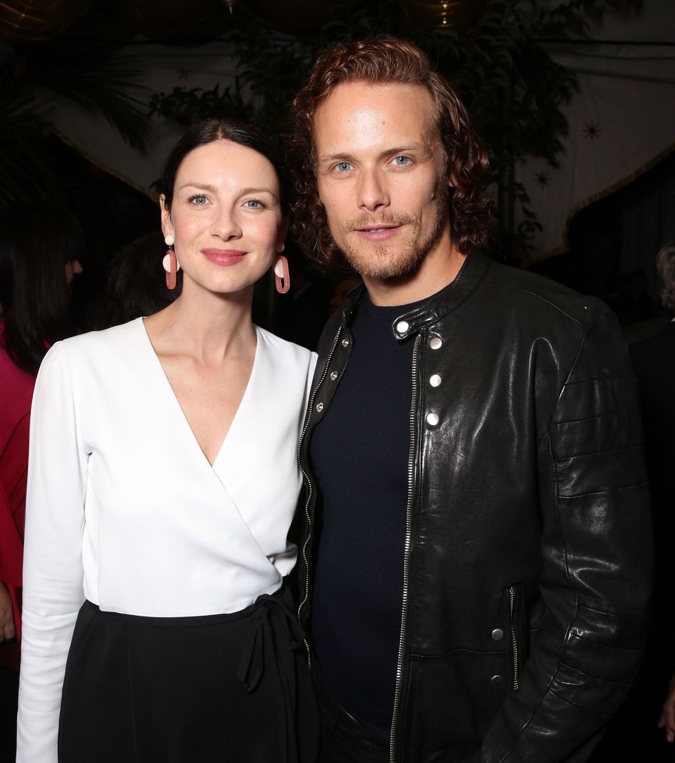 Outlander Season 2 Details - Caitriona Balfe and Sam Heughan on the ...