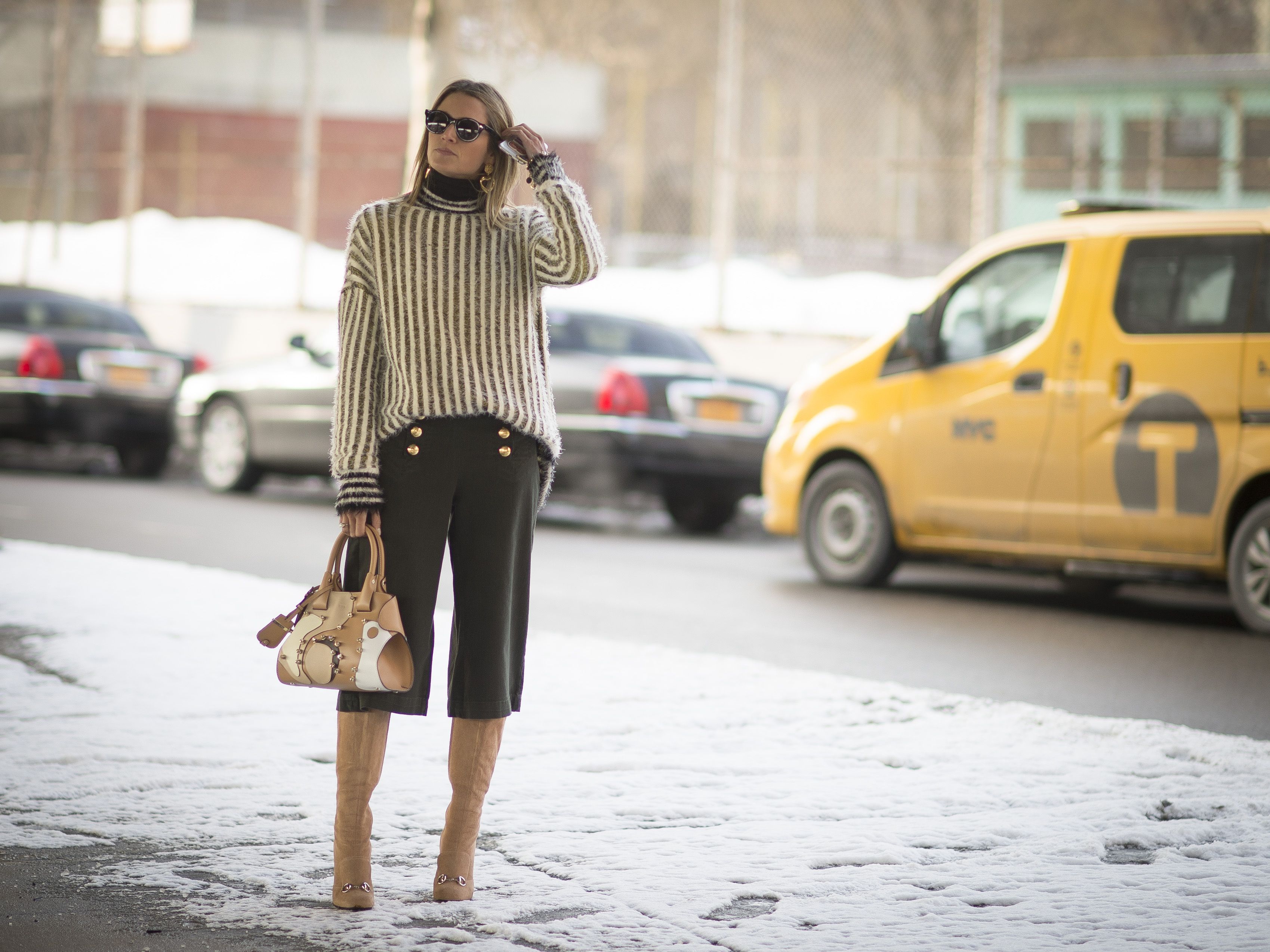 culotte winter outfit