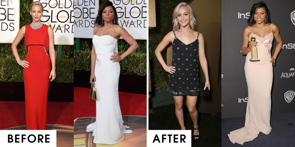 Golden Globes After Party Dresses - Golden Globes 2016 Party Looks