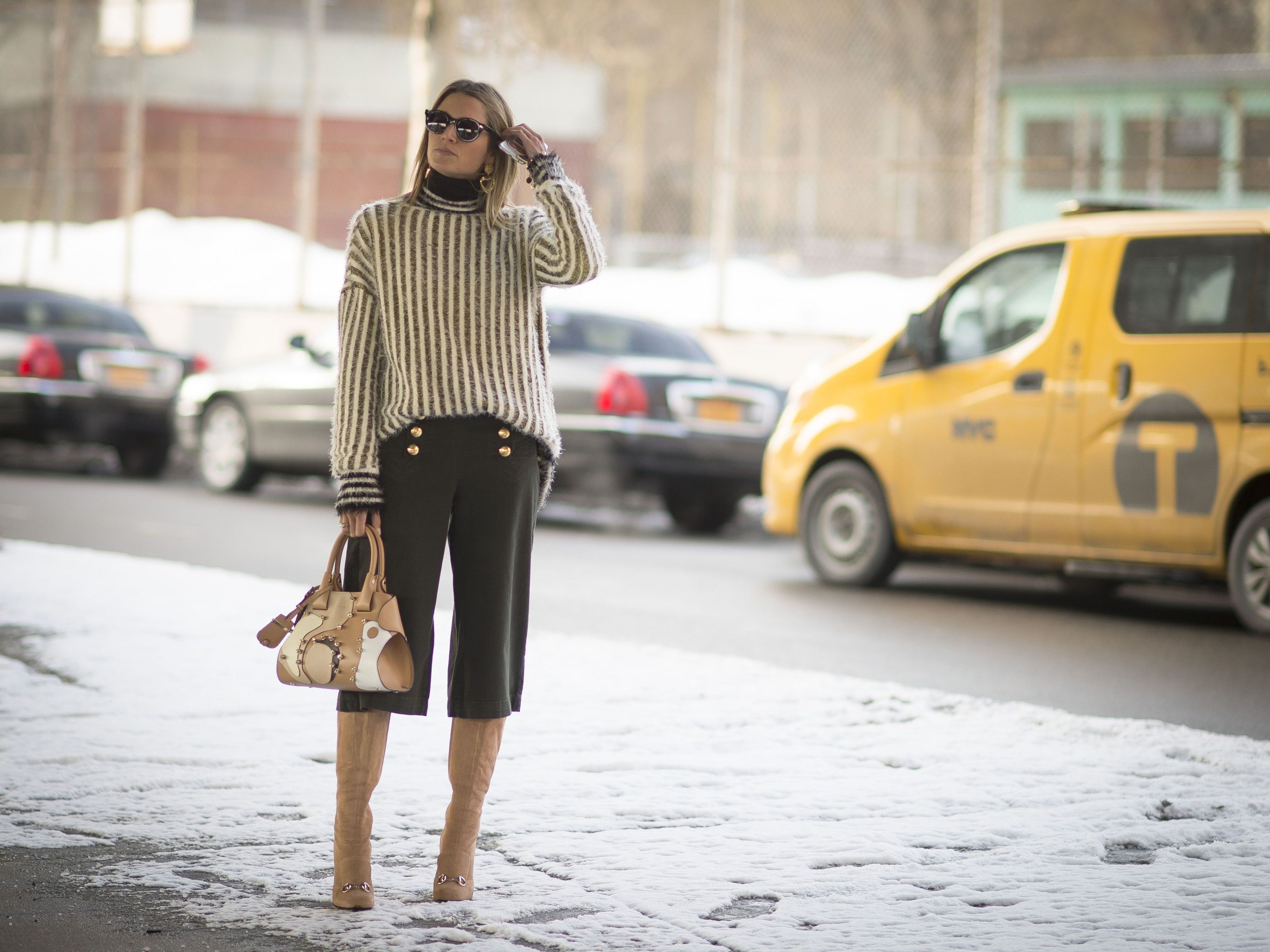 Culottes with 2024 ankle boots