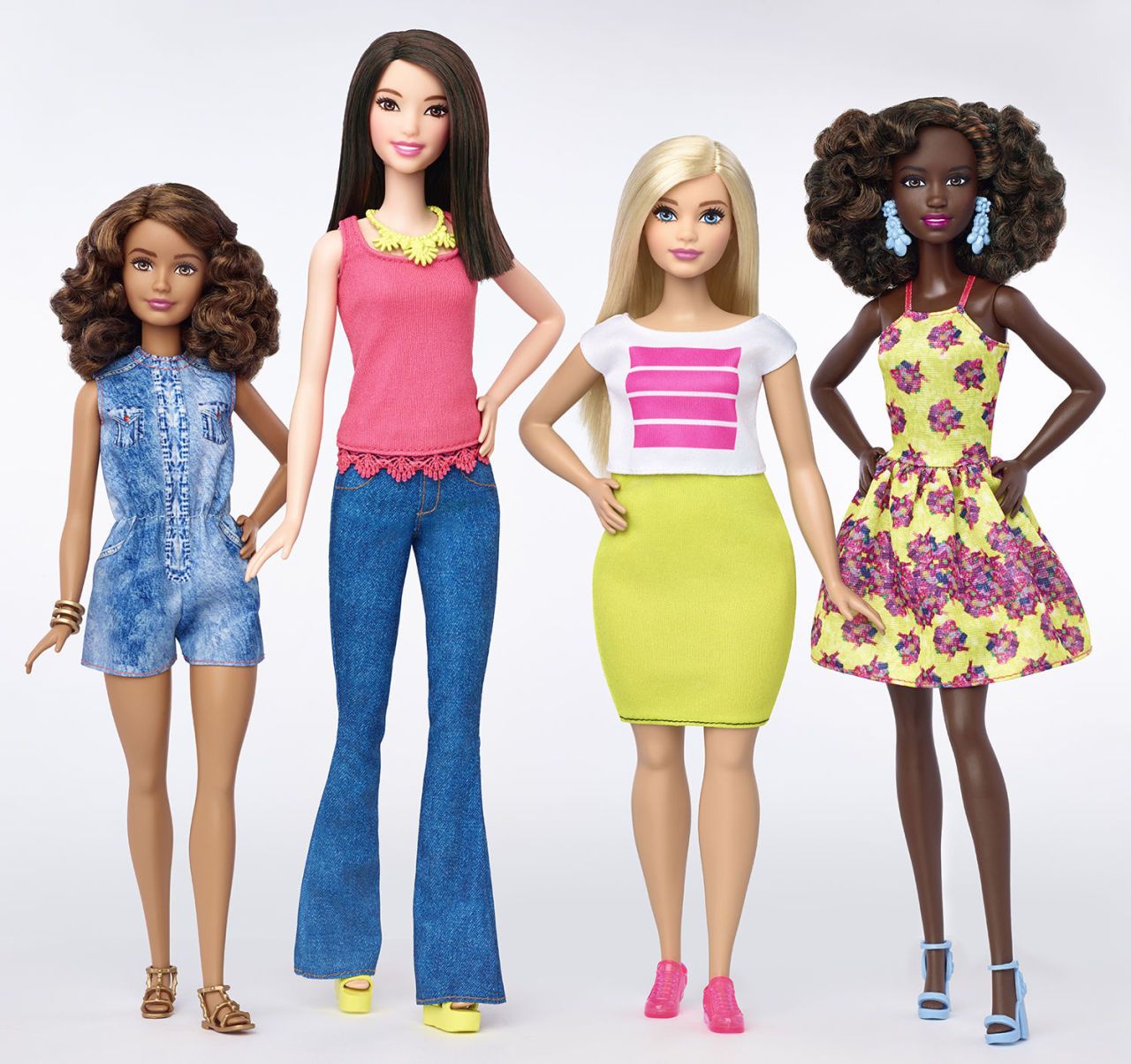 Plus size on sale barbie dolls