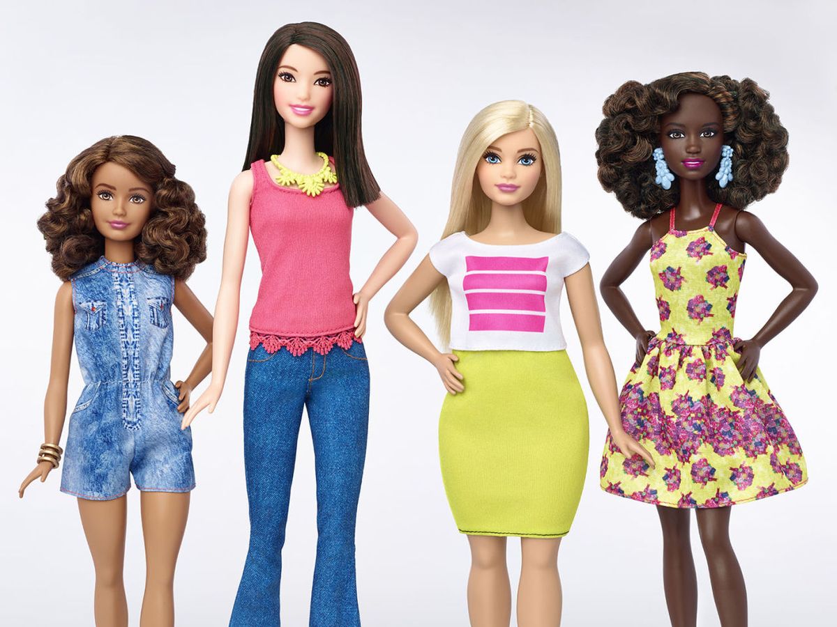 Af en toe viel Verdeel Barbie Fashionista Dolls Have Three New Body Types - Dolls Come in  Original, Tall, Petite, Curvy