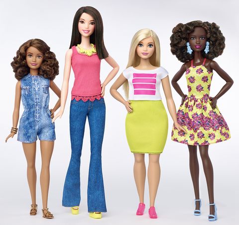 New Barbie body types