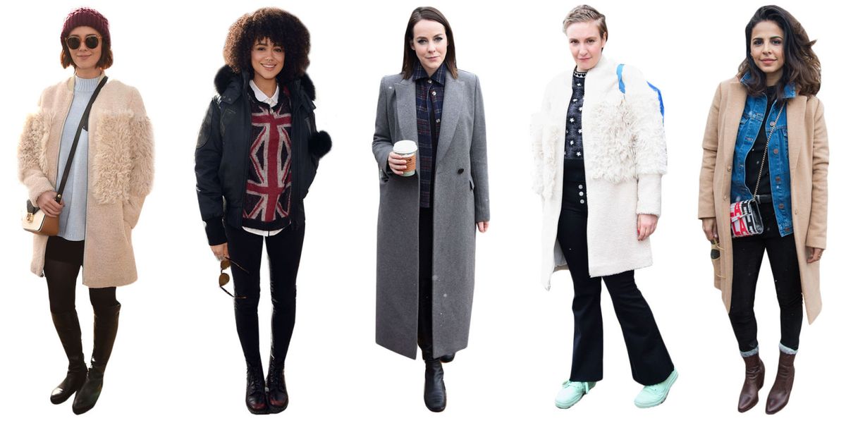 15 Ways To Wear A Giant Coat And Still Look Cute