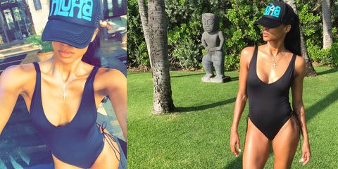 Stars In Sexy Bathing Suits Celebrities In One Piece Swimsuits