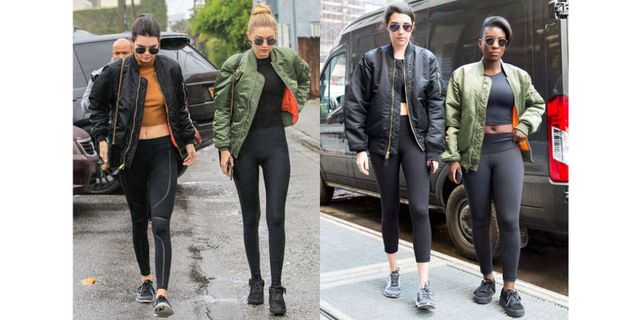 Kendall Jenner and Gigi Hadid Style-Trying Kendall Jenner and Gigi Hadid's  Twin Style
