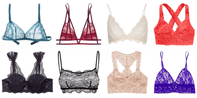 13 Lace Bralettes You Can Wear Anytime - Lace Bralettes We Love
