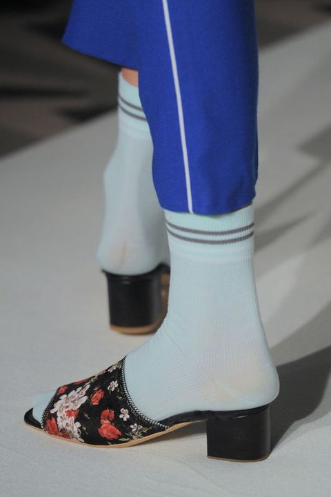 Blue, Human leg, Joint, High heels, Electric blue, Carmine, Fashion, Cobalt blue, Costume accessory, Sock, 