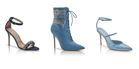 Footwear, Blue, Product, High heels, Teal, Aqua, Electric blue, Beauty, Fashion, Sandal, 