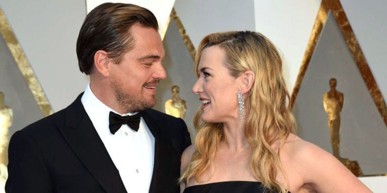 Leonardo Dicaprio And Kate Winslet Oscars-leo And Kate Red Carpet Dates