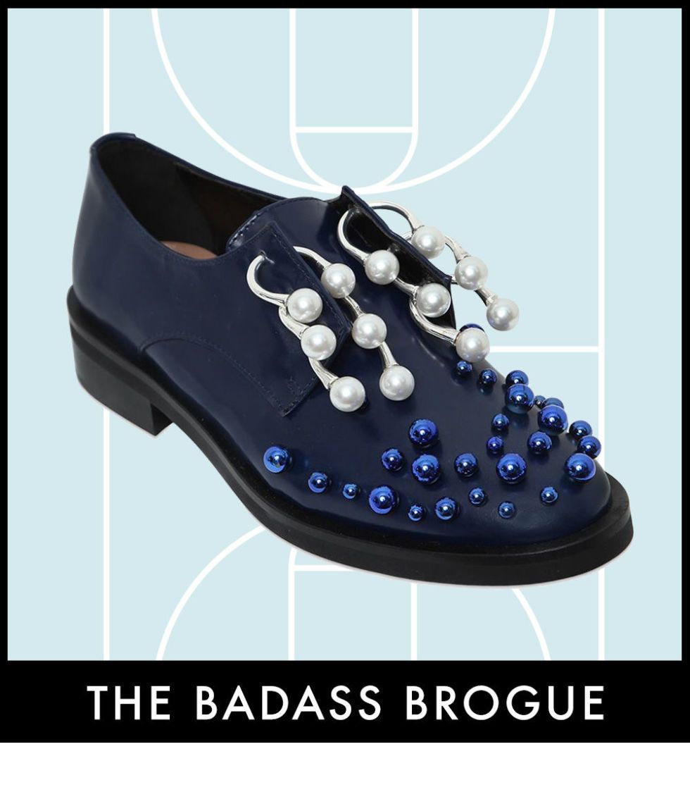 Leather modulus flats Coliac
