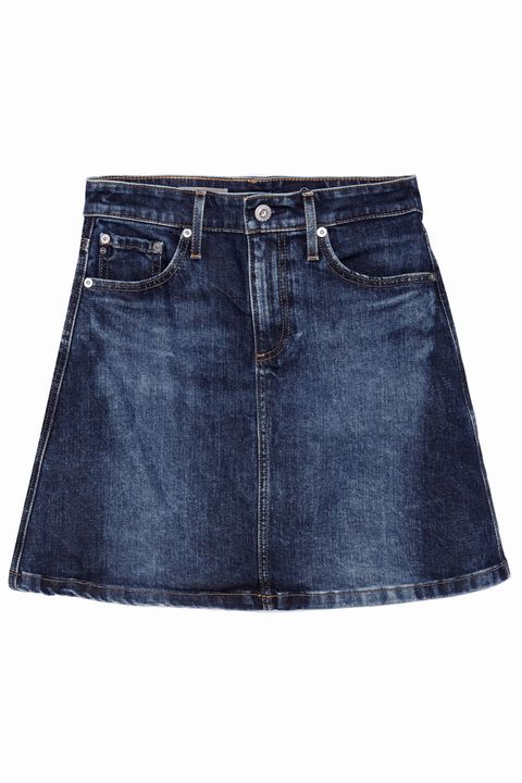 <p>AG Jeans The Ali Indigo Plain Skirt, $178; <a href="http://www.agjeans.com/the-ali-indigo-plain-skirt/d/10975_c_152" target="_blank">agjeans.com</a></p>