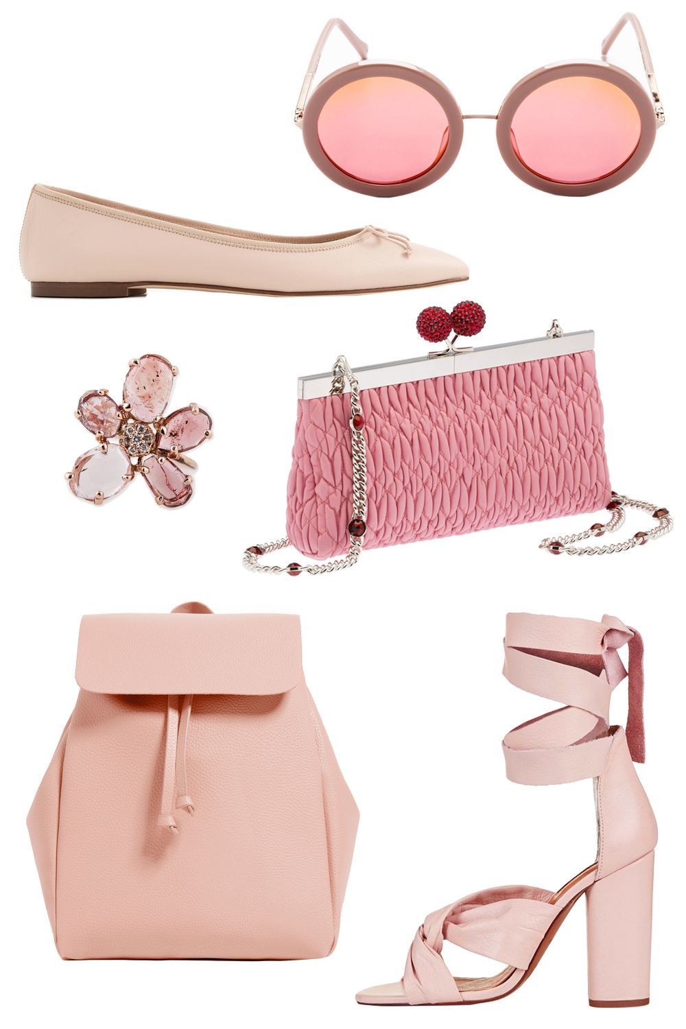 pink girly girl fashion